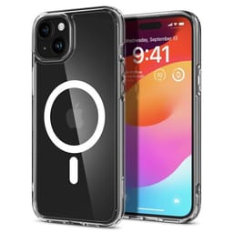 Spigen iPhone 15 Kuori Ultra Hybrid MagFit Valkoinen