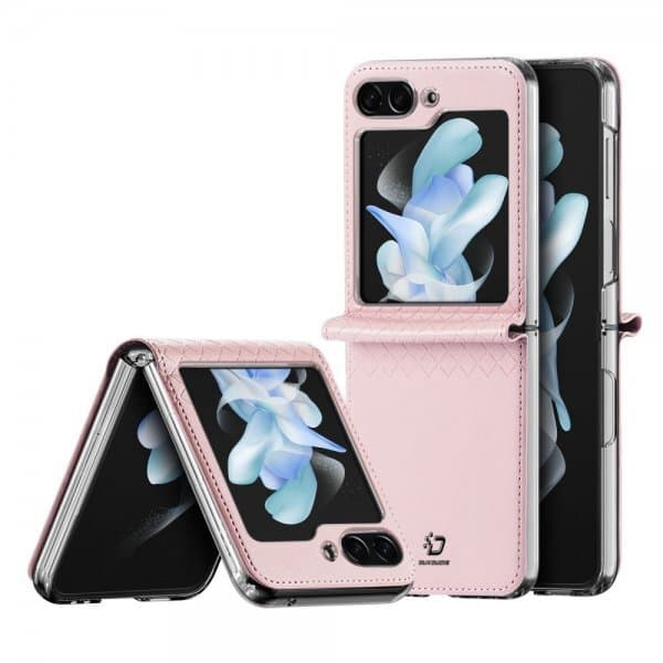 DUX DUCIS Samsung Galaxy Z Flip 5 Cover Bril Series Lyserød