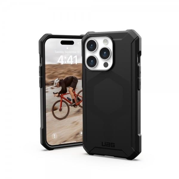 Urban Armor Gear (UAG) iPhone 15 Pro Skal Essential Armor MagSafe Svart