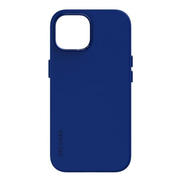 Decoded iPhone 15 Deksel Silicone Backcover Galactic Blue