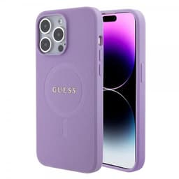 Guess iPhone 15 Pro Max Deksel Saffiano MagSafe Lilla