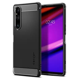 Spigen Sony Xperia 1 V Kuori Rugged Armor Matte Black
