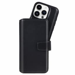 Nordic Covers iPhone 15 Pro Kotelo MagLeather Raven Black