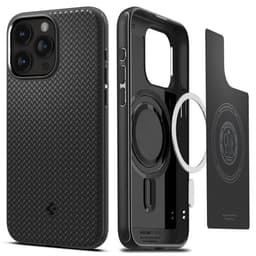 Spigen iPhone 15 Pro Max Deksel Mag Armor MagFit Matte Black
