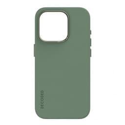 Decoded iPhone 15 Pro Cover Silicone Backcover Sage Leaf Green