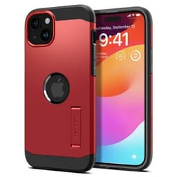 Spigen iPhone 15 Kuori Tough Armor MagFit Punainen