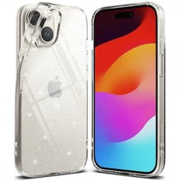 Ringke iPhone 15 Skal Air Glitter Clear