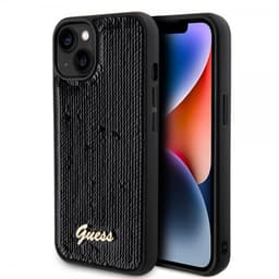 Guess iPhone 13 Kuori Sequin Musta