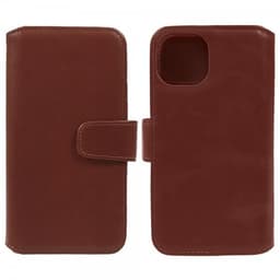 Nordic Covers iPhone 15 Plus Fodral Essential Leather Maple Brown