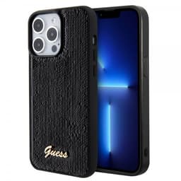 Guess iPhone 15 Pro Skal Sequin Svart