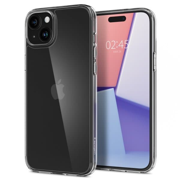 Spigen iPhone 15 Plus Skal Air Skin Hybrid Crystal