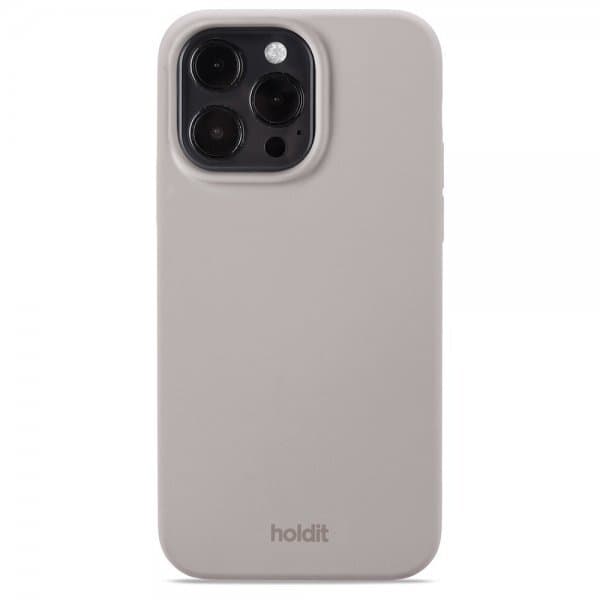 holdit iPhone 15 Pro Max Deksel Silikon Taupe