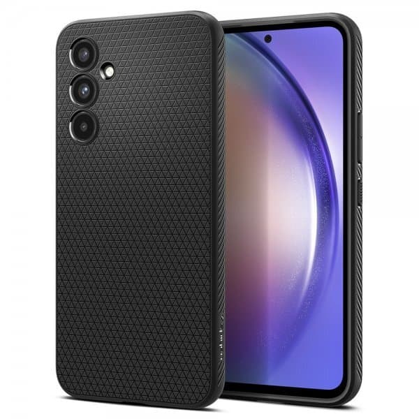 Spigen Samsung Galaxy A54 5G Skal Liquid Air Matte Black