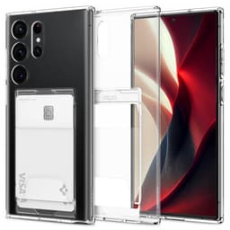 Spigen Samsung Galaxy S23 Ultra Cover Crystal Slot Dual Crystal Clear