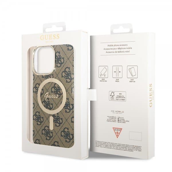 Guess iPhone 14 Pro Max Skal Pattern MagSafe