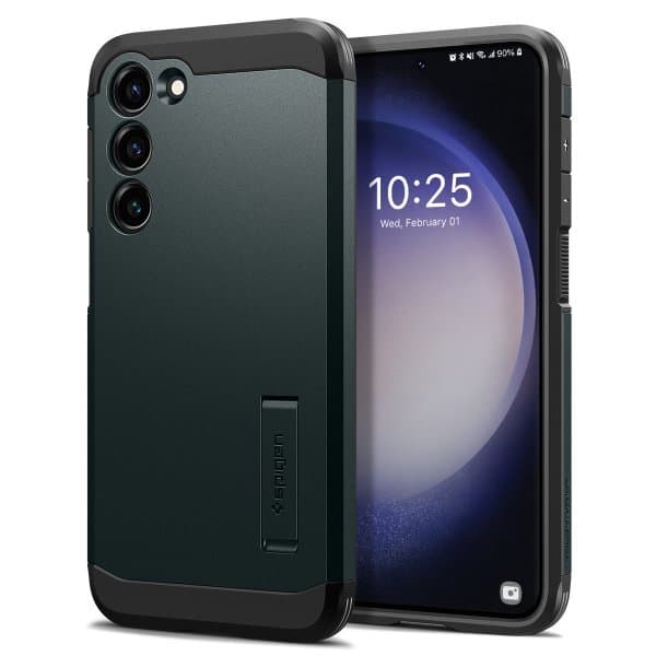 Spigen Samsung Galaxy S23 Plus Cover Tough Armor Abyss Green