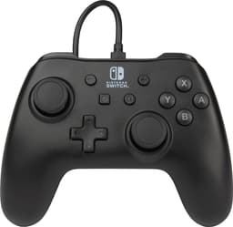 PowerA Nintendo Switch med USB-ansluten spelkontroll (svart)