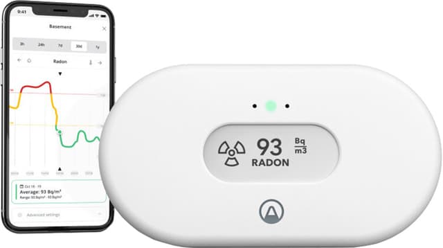 Airthings View Radon, radonmätare 2989