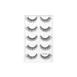 Fluffy falske øjenvipper med naturligt look 5 par 2