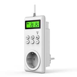 INF Digital plug-in termostat Hvid