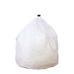 INF Mesh-vaskepose med snoretræk Hvid 60x90 cm