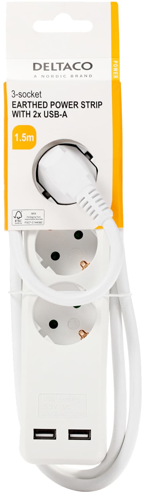 Deltaco eluttag GT-0310