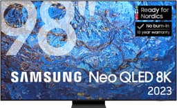Samsung 98" QN990C 8K NQLED älytelevisio (2023)