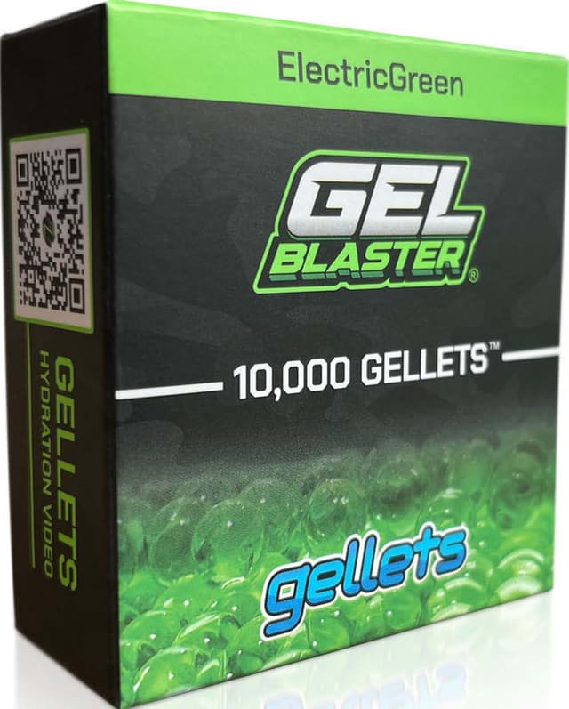 Gel Blaster Gellets (10.000 stk.) grøn