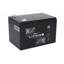SKANBATT Lithium Batteri 12V 12AH 30A BMS (serie)