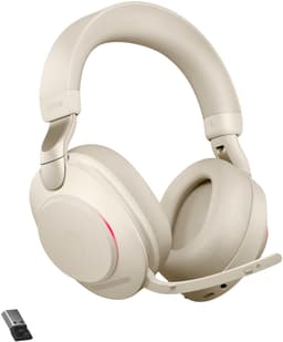 Jabra Evolve2 85 UC USB-A hörlurar (beige)