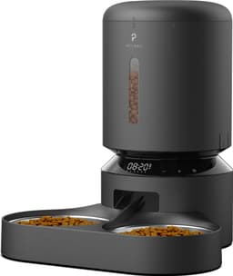 Petlibro Granary Dual Food Tray automatisk kattfoderautomat 5L (svart)
