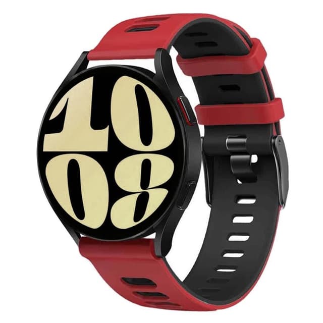 Twin Sport Kellon renneke Samsung Galaxy Watch 6 (44mm) - Punamusta