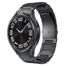 Armband titan No-Gap Samsung Galaxy Watch 6 Classic (43mm) - Svart