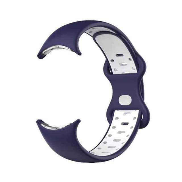 Twin kellon ranneke Google Pixel Watch 2 - Sininenvalkoinen
