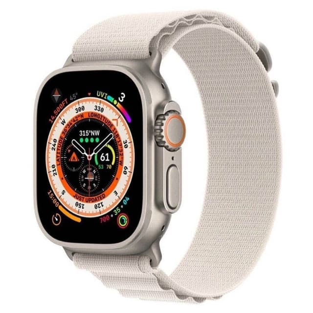 Artic nylon klokkerem Apple Watch Ultra 2 (49mm) - Starlight