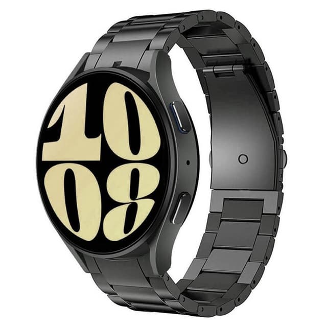 Armbånd titanium No-Gap Samsung Galaxy Watch 6 (44mm) - Sort