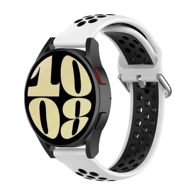 EBN Sport kellon renneke Samsung Galaxy Watch 6 (44mm) - Valkoinen/mus