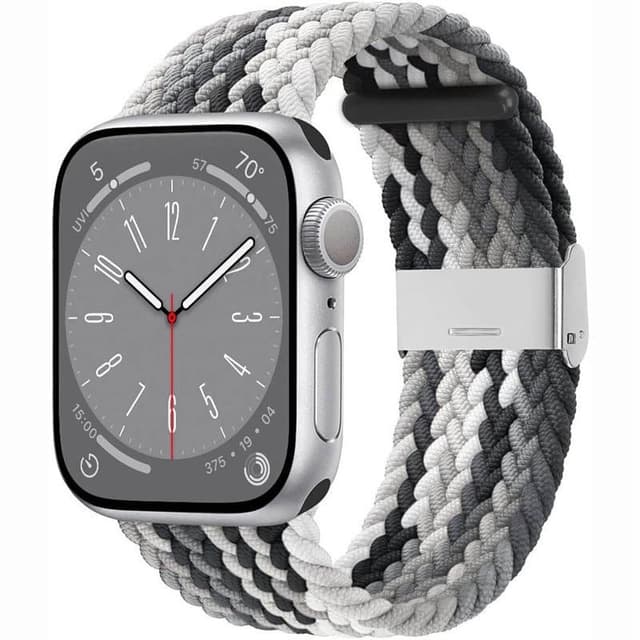 Punottu kellon renneke Apple Watch 9 (41mm) - Gradient grey