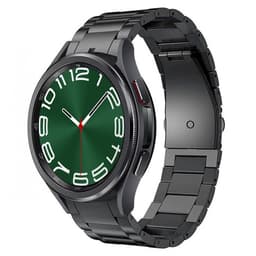 Armband titan No-Gap Samsung Galaxy Watch 6 Classic (47mm) - Svart
