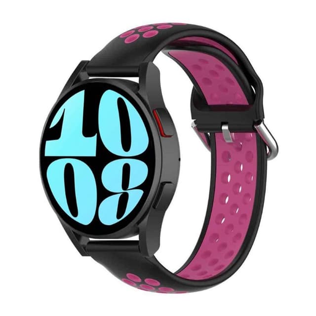 EBN Sport armbånd Samsung Galaxy Watch 6 40mm - Svart/ Mørk rosa