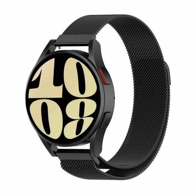 Milanese magnetisk urrem Samsung Galaxy Watch 6 (44mm) - Sort