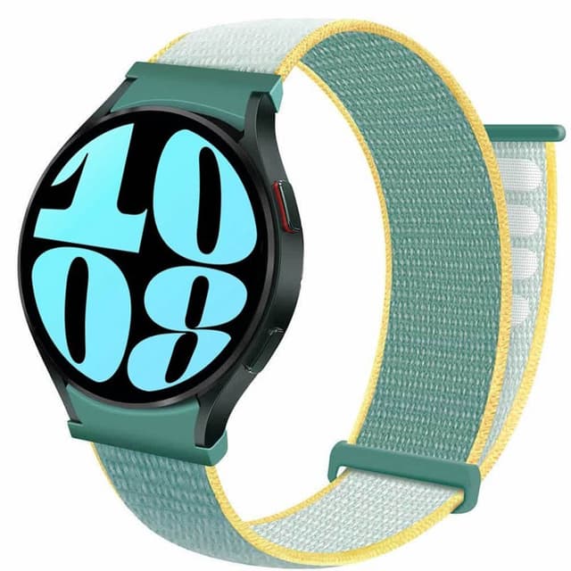 Nylon Armbånd  No-Gap Samsung Galaxy Watch 6 (40mm) - Sunshine