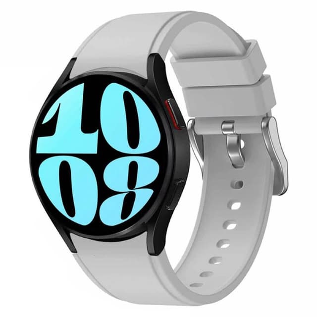 Silikon klockarmband No-Gap Samsung Galaxy Watch 6 (40mm) - Ljusgrå