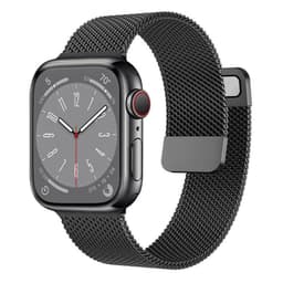 Milanese kellon renneke Apple Watch 9 (41mm) - Musta