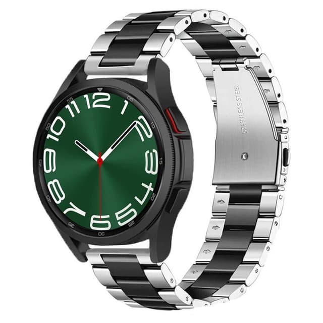 Kellon ranneke ruostumatonta terästä Samsung Galaxy Watch 6 Classic