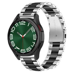 Urrem rustfrit stål Samsung Galaxy Watch 6 Classic (43mm) - Sølv/sor