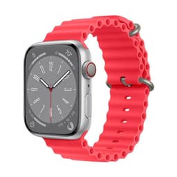 RIB kellon renneke Apple Watch 9 (45mm) - Punainen