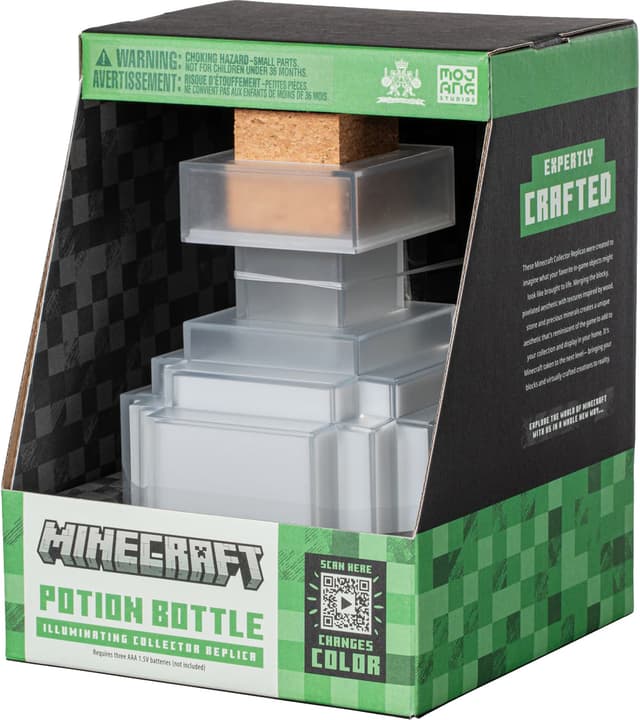 Minecraft Potion Bottle dekorativt lys