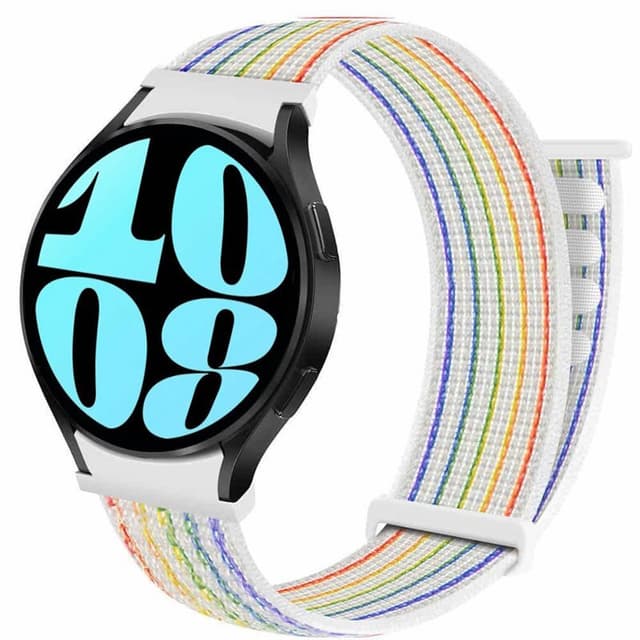 Nylon Armbånd  No-Gap Samsung Galaxy Watch 6 (40mm) - Pride Edition