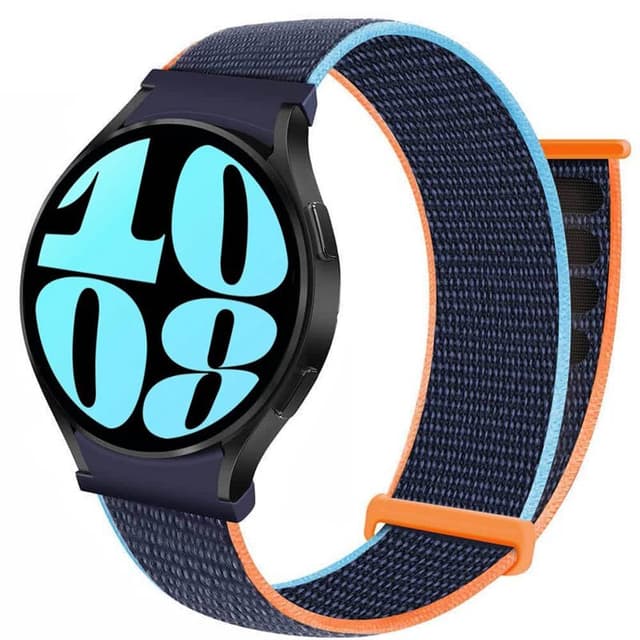 Nailon kellon renneke No-Gap Samsung Galaxy Watch 6 (40mm) - Deep Navy